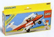 6687 Turbo Prop I (Retired) LEGO Town