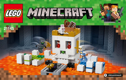 21145 The Skull Arena (Used) LEGO Minecraft