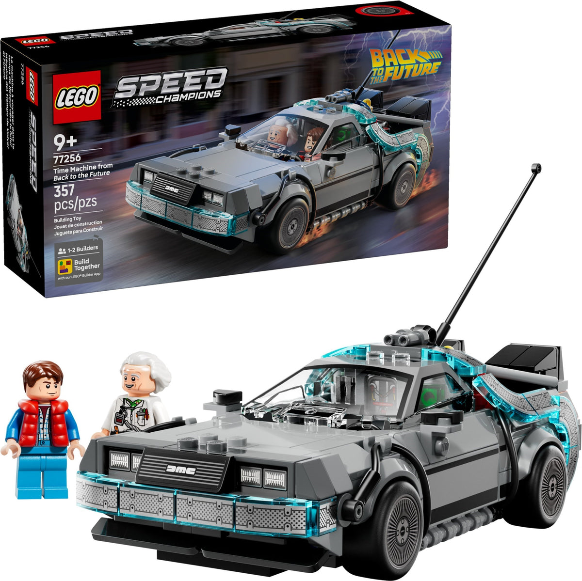 77256 Time Machine from Back to the Future (Retired) LEGO Speed Champions
