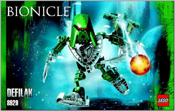 8929 Defilak (Certified) LEGO BIONICLE