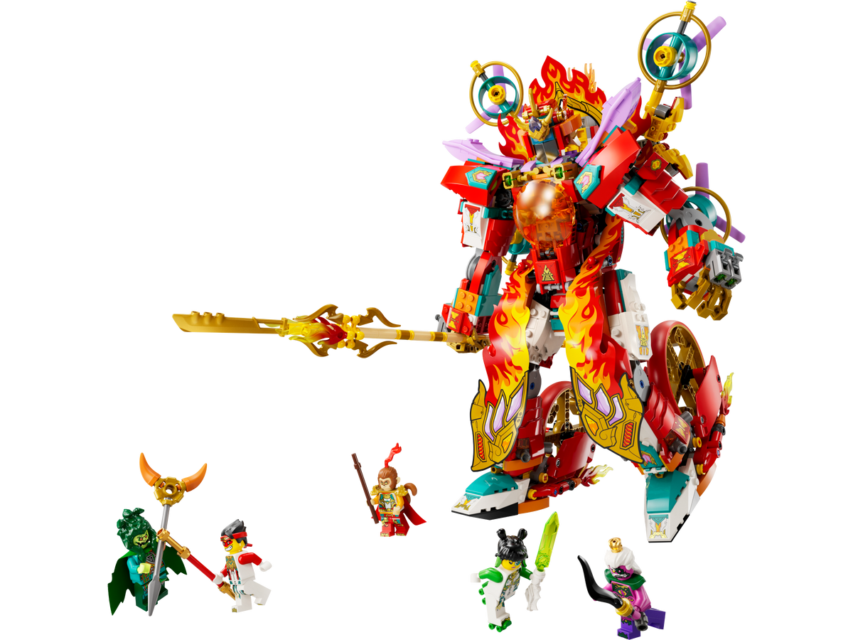 80057 Nezha's Ring of Fire Mech (Used) LEGO Monkie Kid