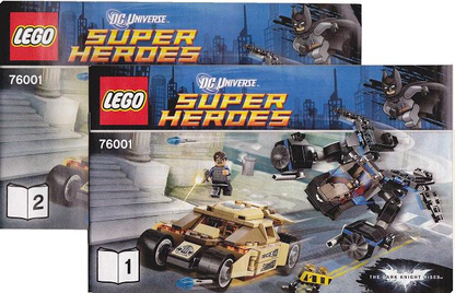 76001 The Bat vs. Bane: Tumbler Chase (Certified) LEGO Super Heroes