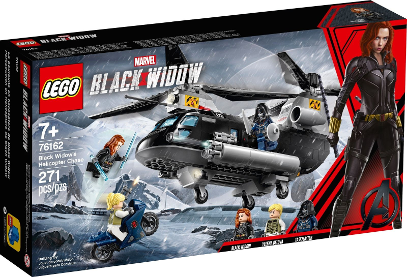 76162 Black Widow's Helicopter Chase (Retired) LEGO Super Heroes