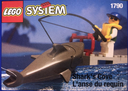 1790 Shark Fisherman (Used) LEGO Town
