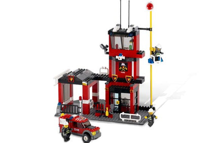 7240 Fire Station (Used) LEGO City