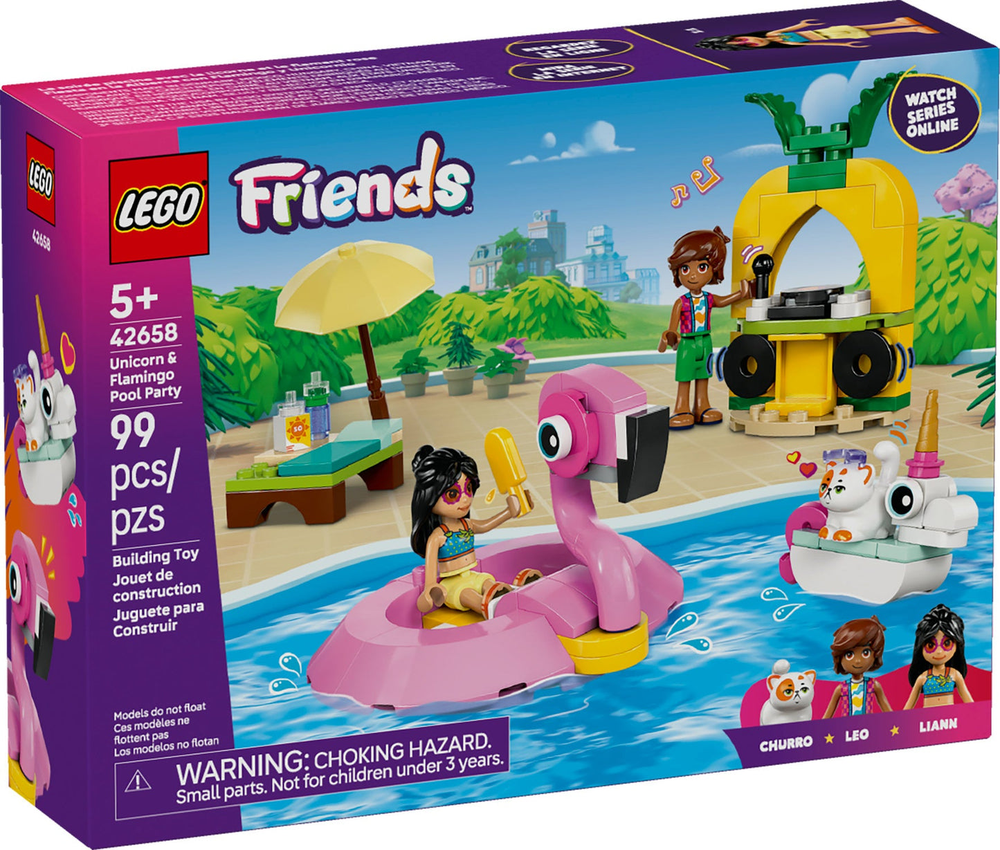 42658 Unicorn & Flamingo Pool Party