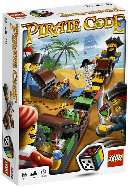 3840 Pirate Code (Retired) LEGO Games