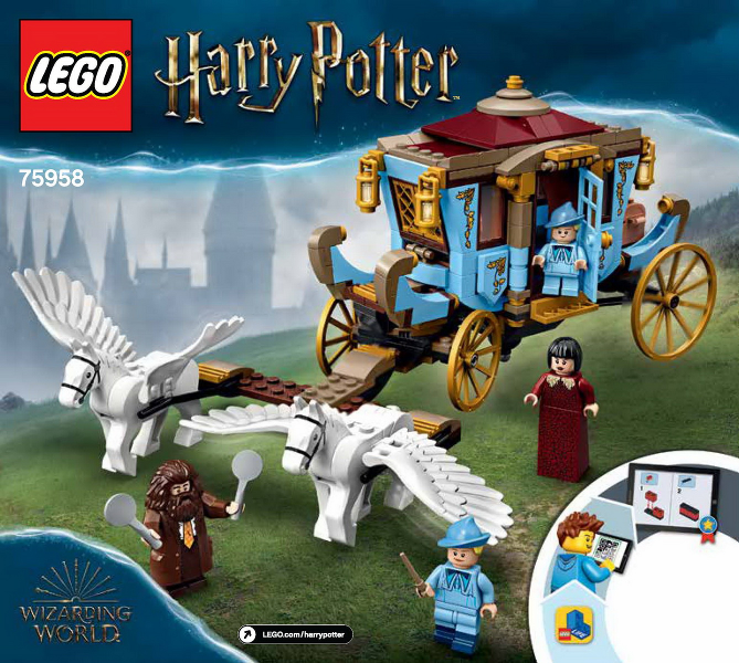 75958 Beauxbatons' Carriage: Arrival at Hogwarts (Certified) LEGO Harry Potter