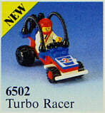 6502 Turbo Racer (Used) LEGO Town