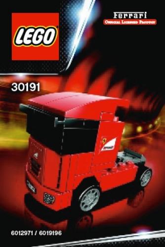 30191 Scuderia Ferrari Truck (Used) LEGO Racers