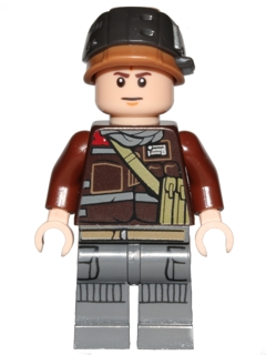 Rebel Trooper - Light Nougat Head, Helmet with Pearl Dark Gray Band (Private Calfor) (sw0805)