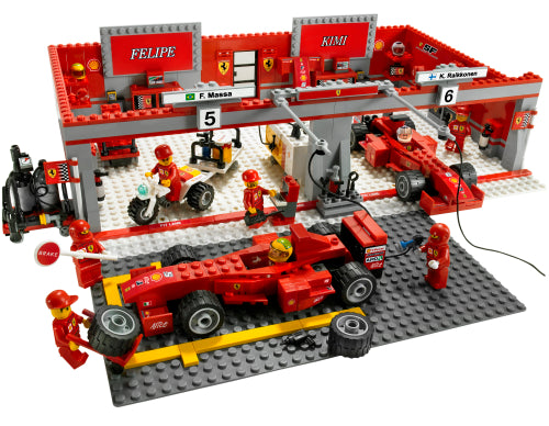 8144 Ferrari 248 F1 Team (Michael Schumacher Edition) (Certified) LEGO Racers
