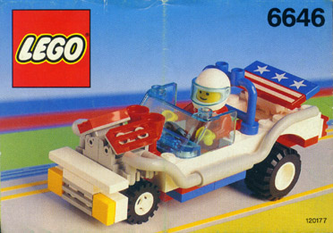 6646 Screaming Patriot (Used) LEGO Town
