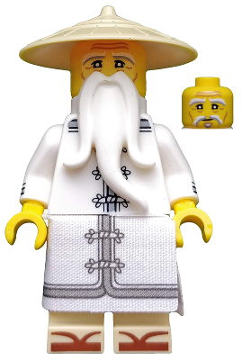 Master Wu, The LEGO Ninjago Movie (Minifigure Only) (coltlnm04)