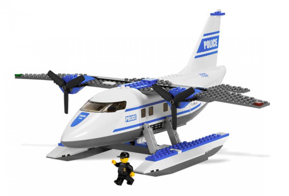 7723 Police Pontoon Plane (Retired) LEGO City