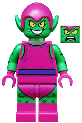 Green Goblin - Bright Green Skin, Magenta Outfit (sh0271)