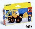 6658 Bulldozer (Retired) LEGO Town
