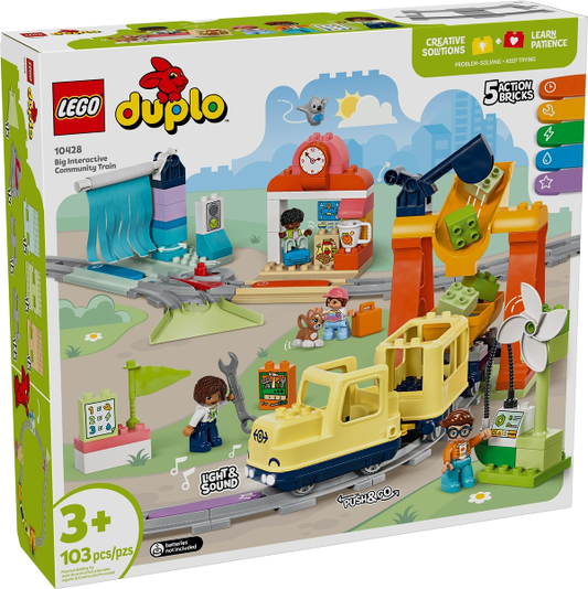 10428 Big Interactive Community Train (Retired) LEGO DUPLO