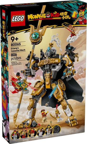 80065 Erlang's Celestial Mech (Retired) LEGO Monkie Kid