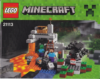 21113 The Cave (Used) LEGO Minecraft