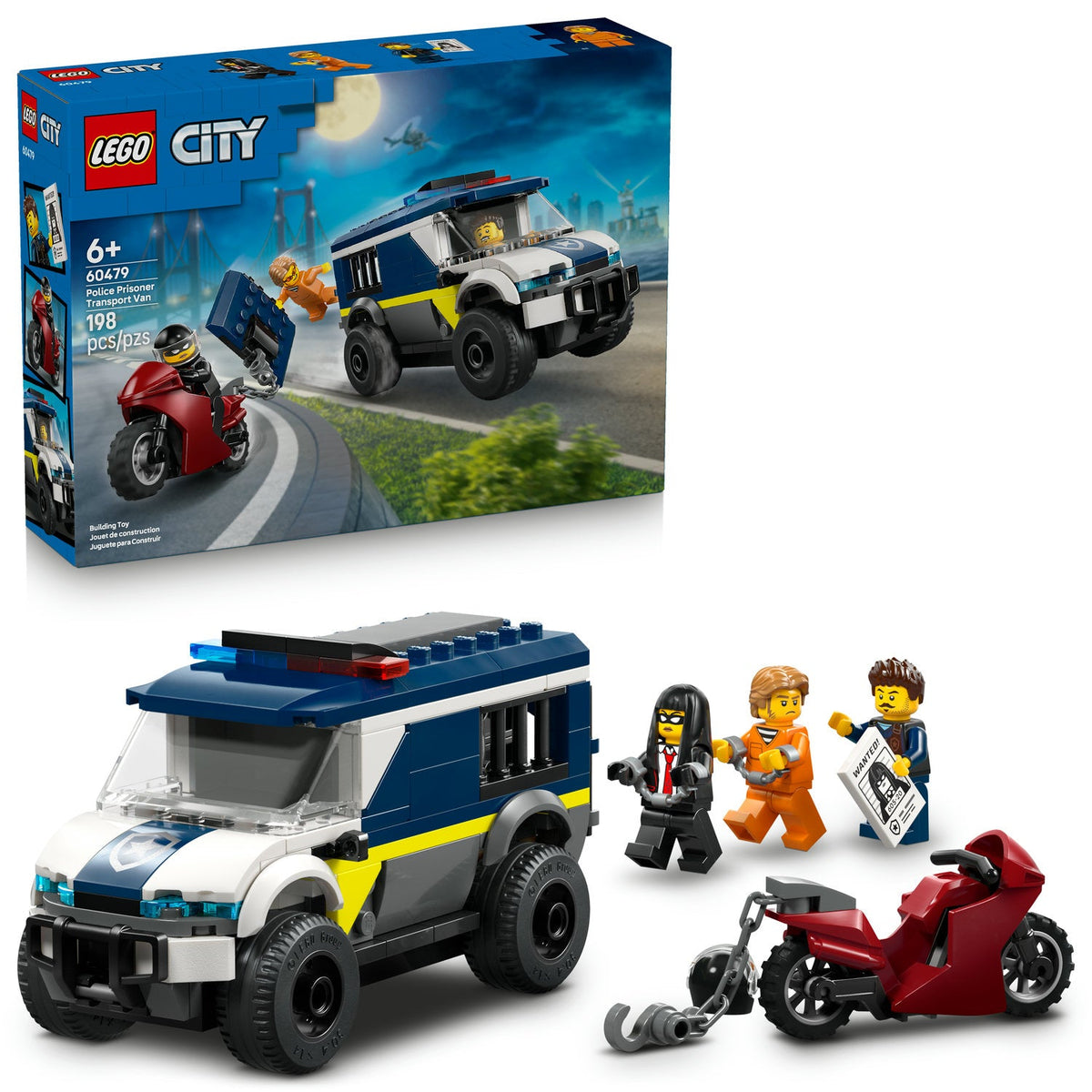 60479 Police Prisoner Transport Van (Retired) LEGO City