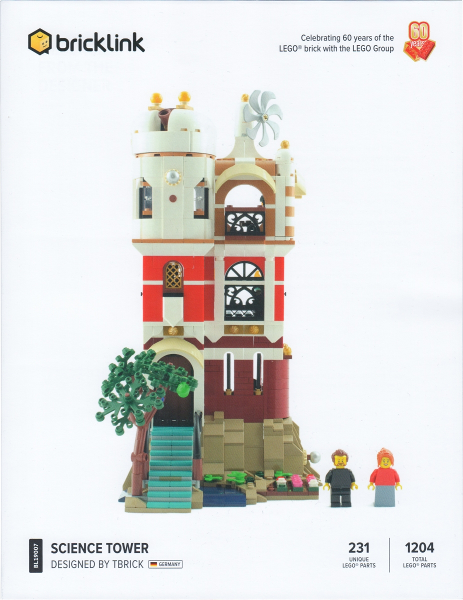 BL19007 Science Tower (Certified) LEGO Bricklink