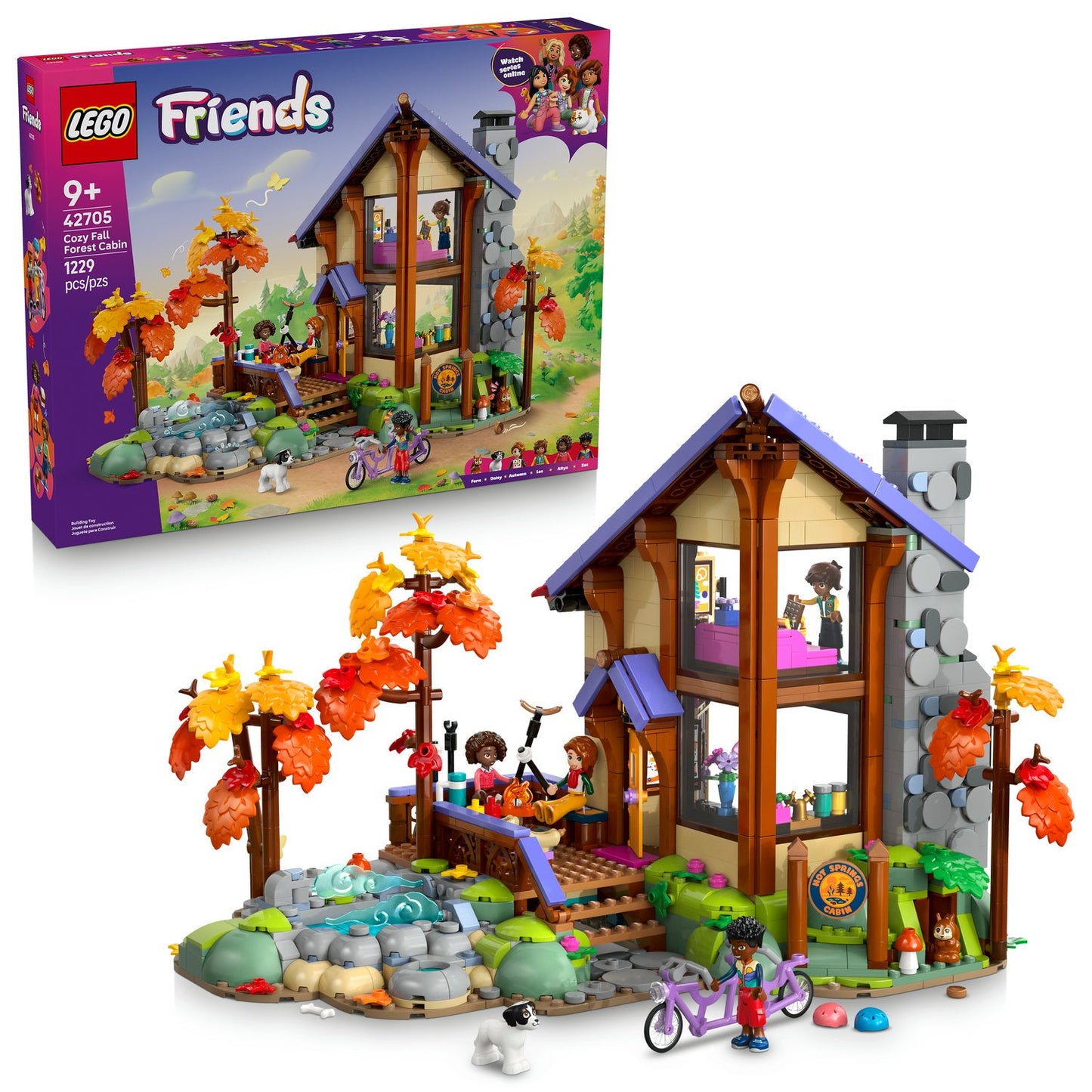 42705 Cozy Fall Forest Cabin