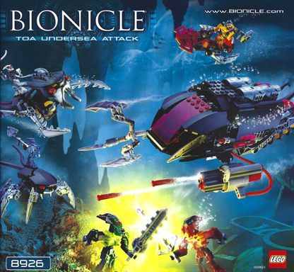 8926 Toa Undersea Attack (Certified) LEGO BIONICLE