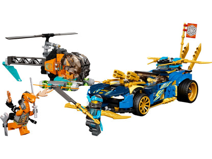71776 Jay and Nya's Race Car EVO (Retired) LEGO Ninjago