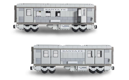 10025 Santa Fe Cars - Set I (Used) LEGO Trains