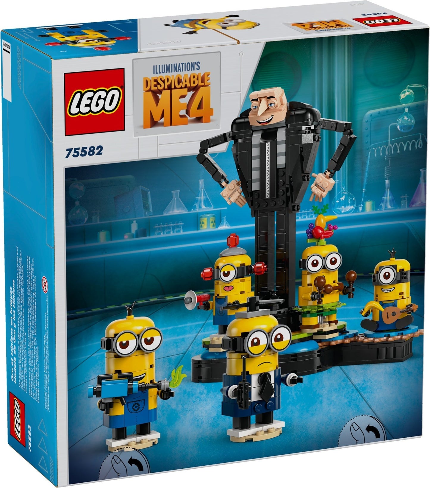 75582 Built Gru and Minions