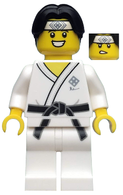 Martial Arts Boy (Minifigure Only) (col367)