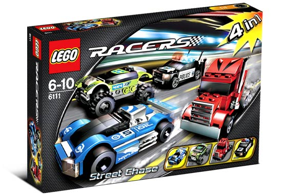 6111 Street Chase (Retired) LEGO Racers