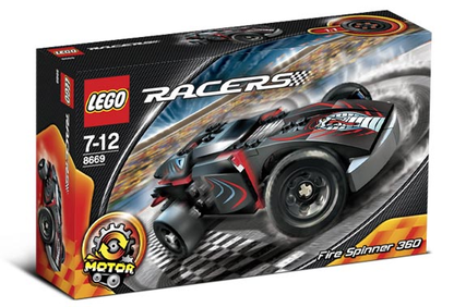 8669 Fire Spinner 360 (Retired) LEGO Racers