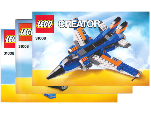 31008 Thunder Wings (Used) LEGO Creator