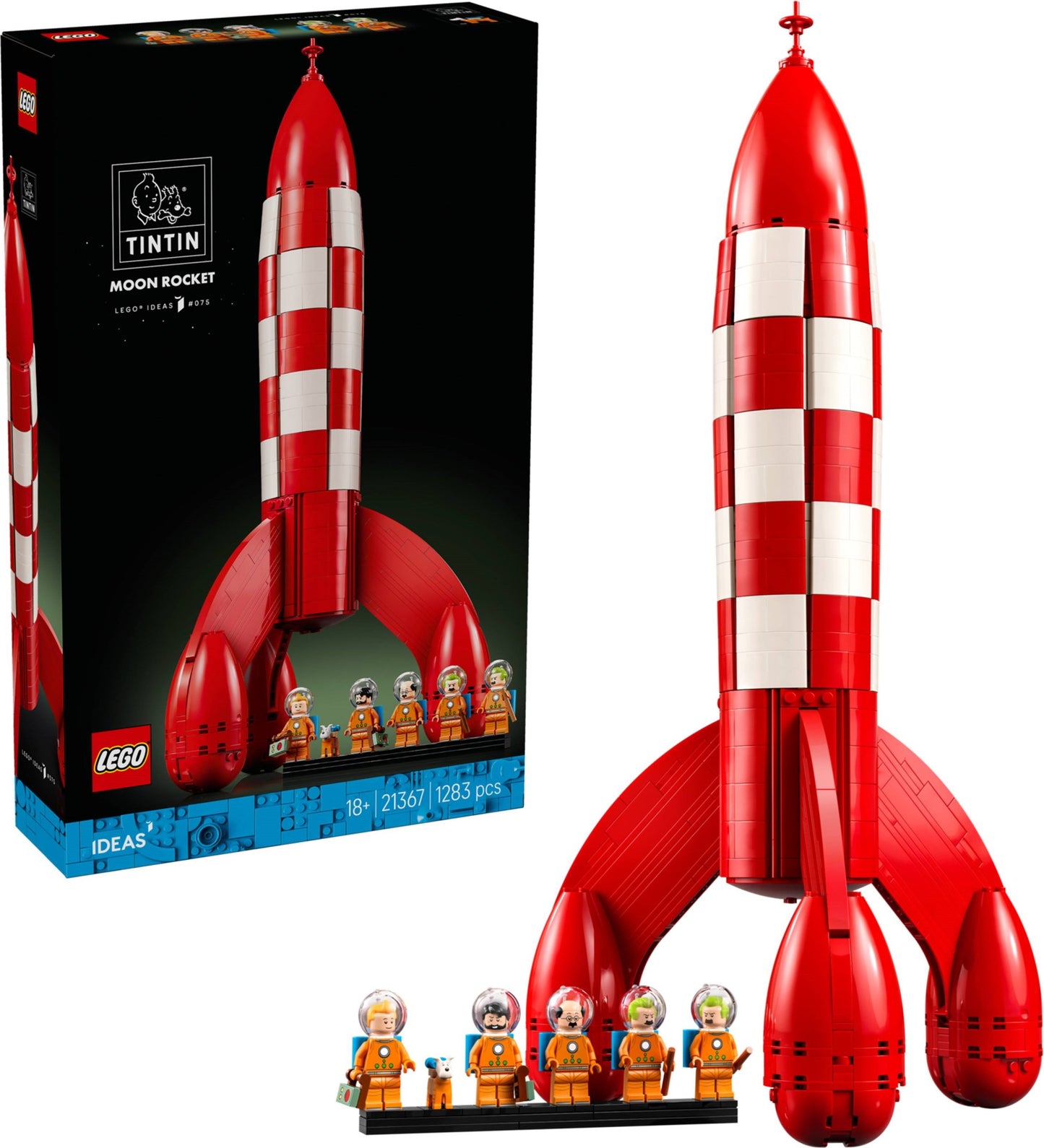 21367 Tintin Moon Rocket