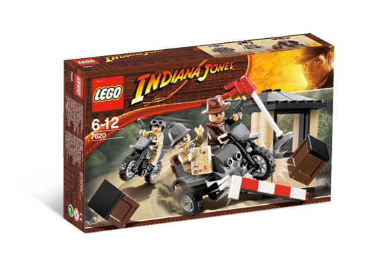 7620 Indiana Jones Motorcycle Chase (Retired) LEGO Indiana Jones