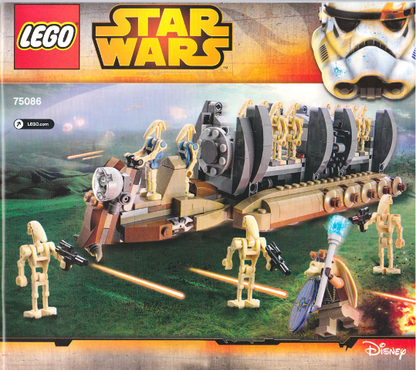 75086 Battle Droid Troop Carrier (Used) LEGO Star Wars