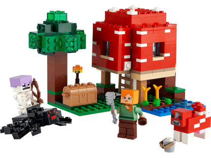 21179 The Mushroom House (Used) LEGO Minecraft