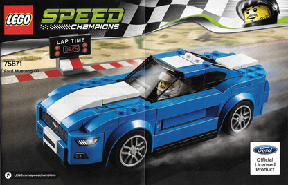 75871 Ford Mustang GT (Certified) LEGO Speed Champions