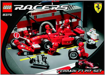 8375 Ferrari F1 Pit Set (Certified) LEGO Racers