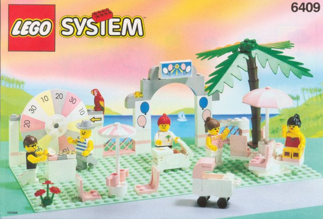 6409 Island Arcade (Used) LEGO Town
