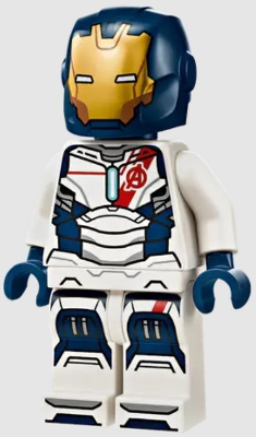 Iron Legion - Dark Blue Head, One Piece Helmet (sh0983)