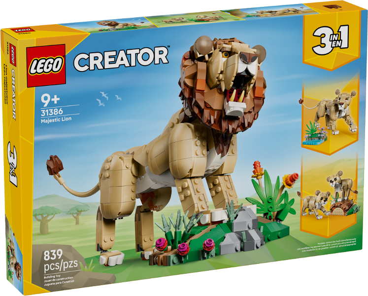 31386 Wild Animal: Majestic Lion