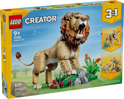 31386 Wild Animal: Majestic Lion