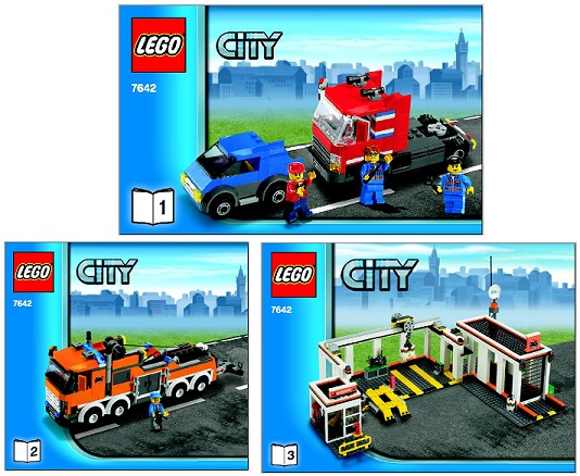 7642 Garage (Used) LEGO City