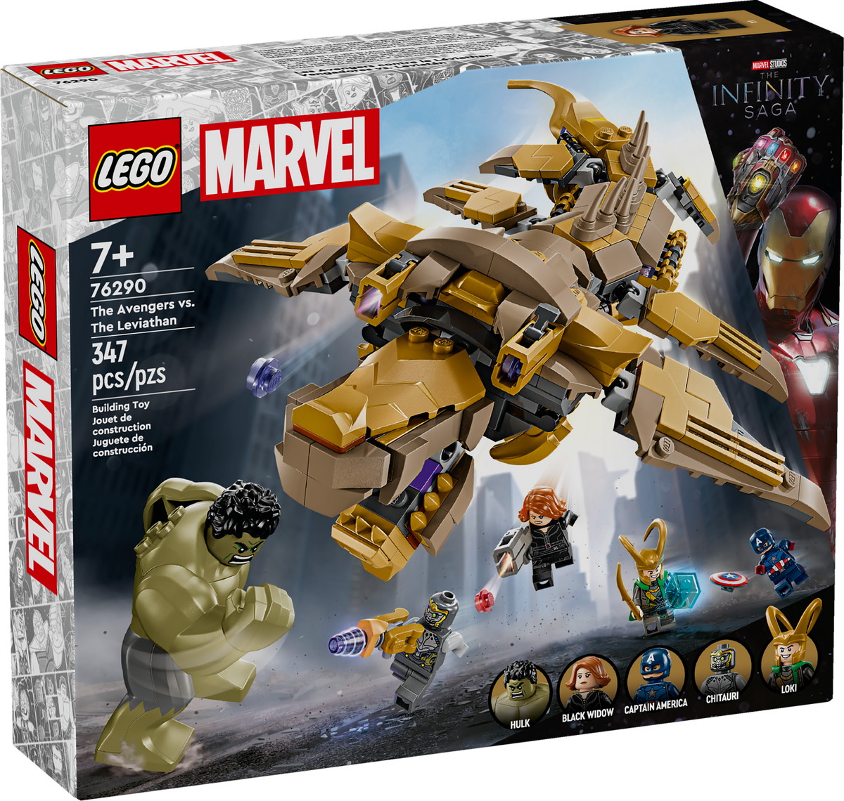 76290 The Avengers vs. The Leviathan (Retired) LEGO Super Heroes