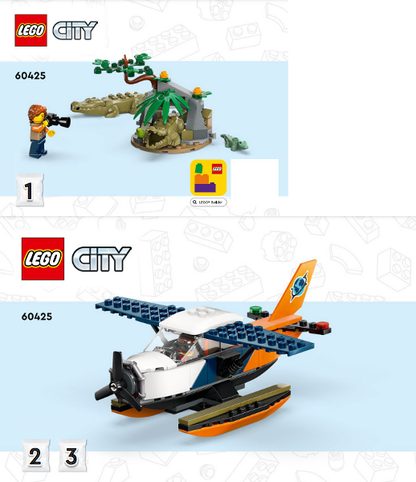 60425 Jungle Explorer Water Plane (Certified) LEGO City