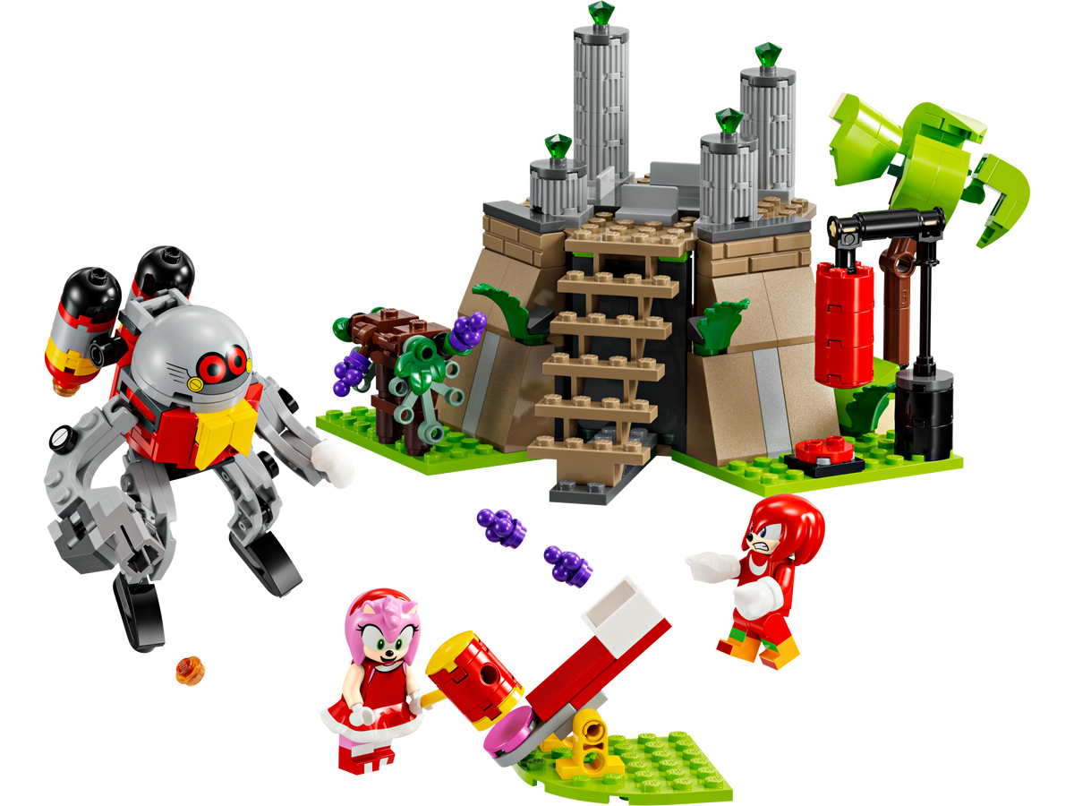 76998 Knuckles and the Master Emerald Shrine (Used) LEGO Sonic