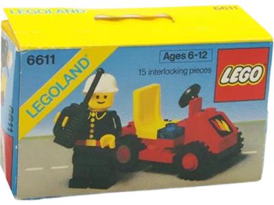6611 Fire Chief's Car (Retired) LEGO Town